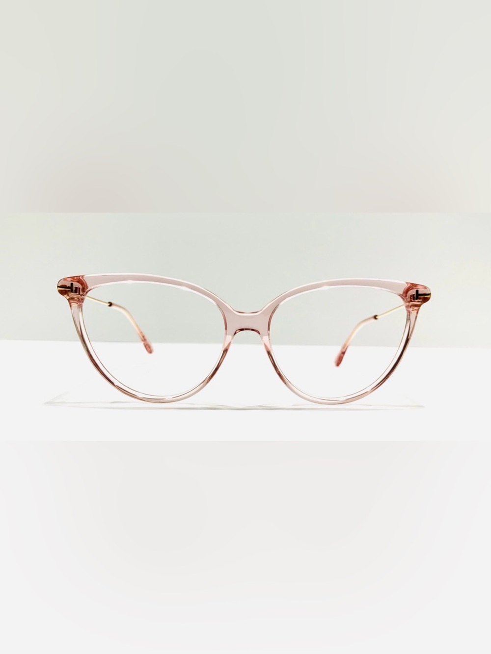 Tom Ford TF5688-B Shiny Pink Cat Eye Eyeglasses